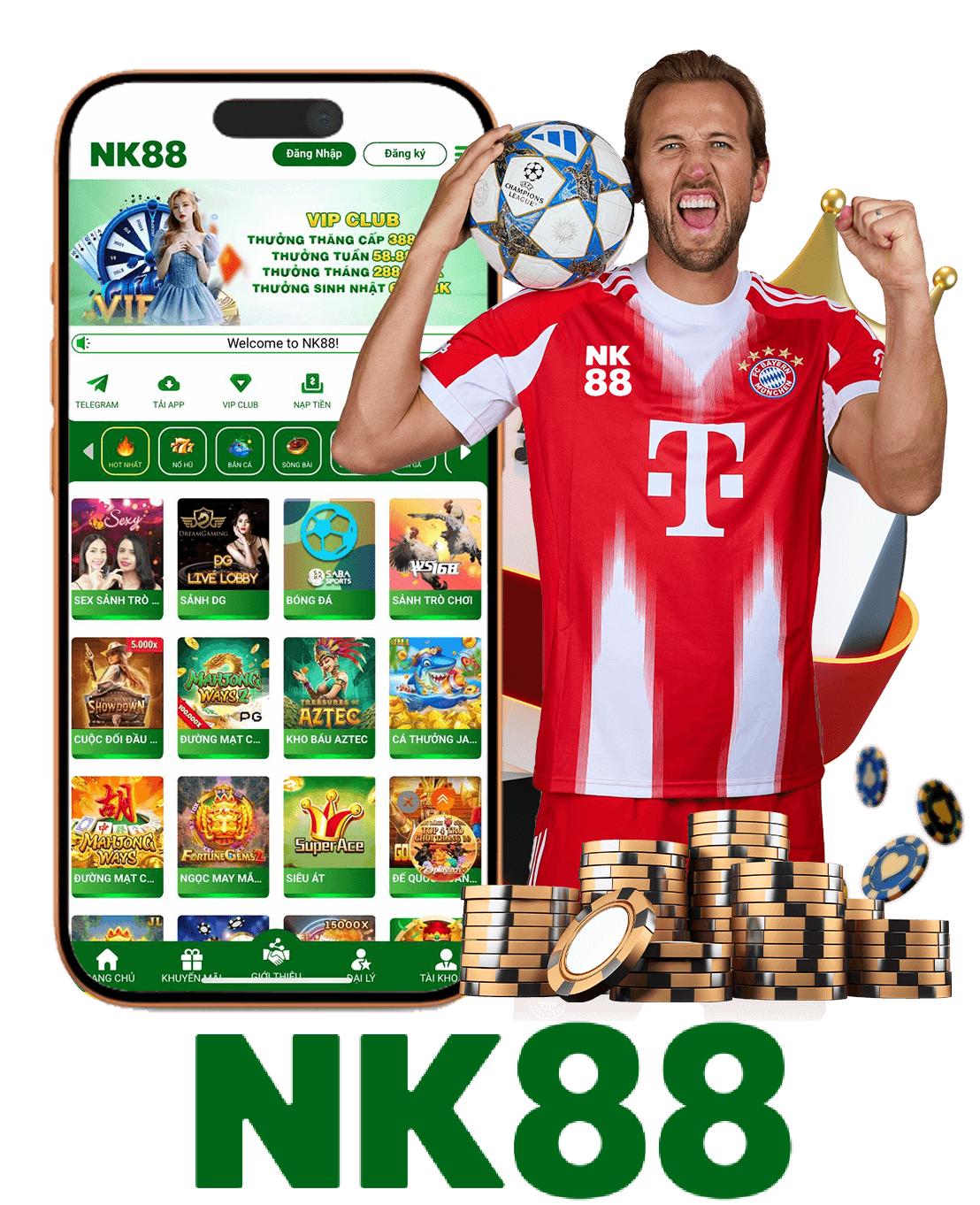 Giao diện NK88